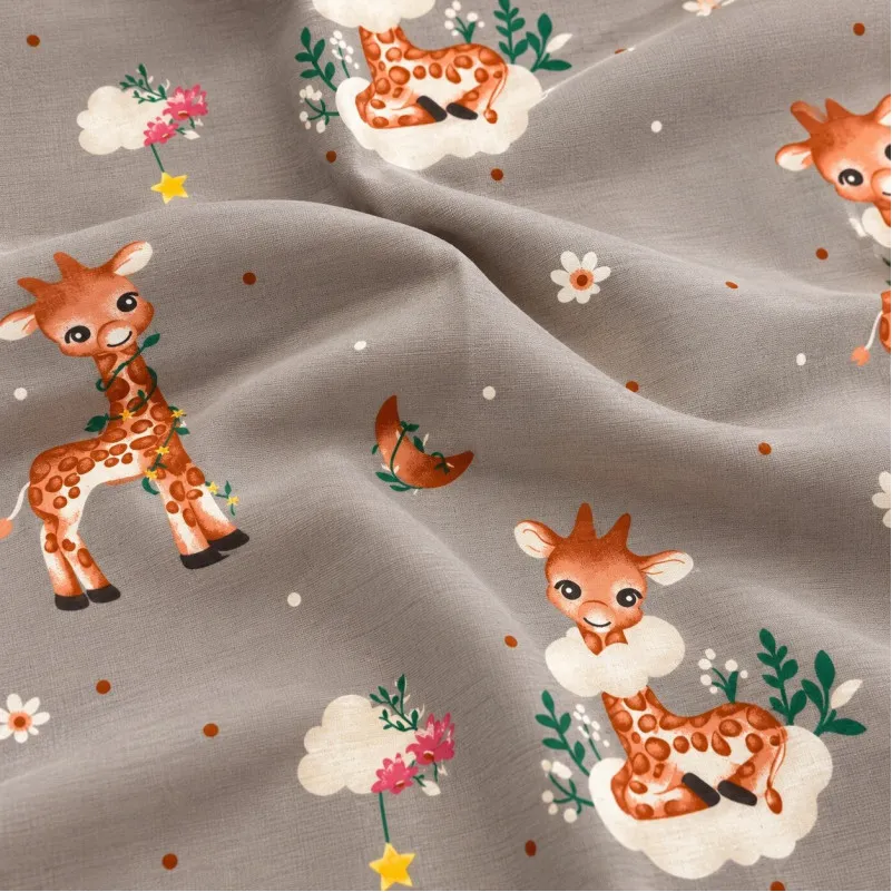 Комплект постільної білизни Poplin Line Kids Time 02 "Giraffe" - 2