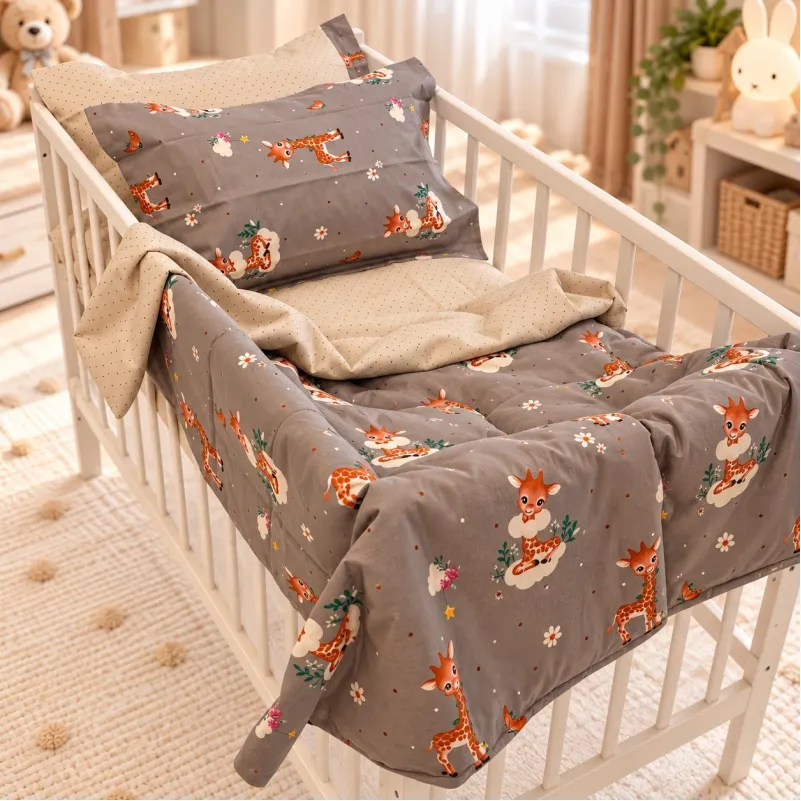 Комплект постельного белья Поплин BABY Poplin Line Kids 02 Giraffe