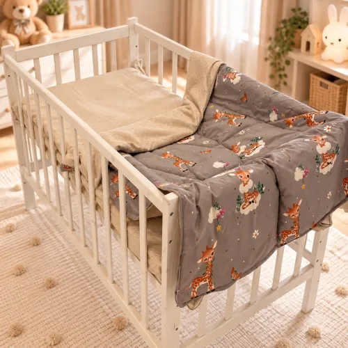 Комплект постельного белья LITTLE KIDS Poplin Line Kids 02 Giraffe - 5