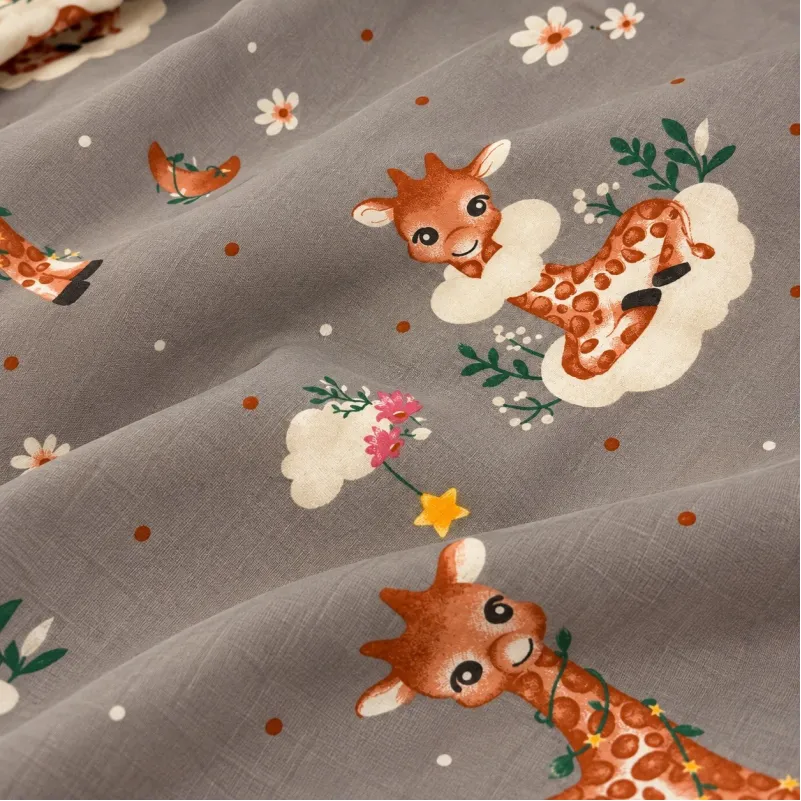 Комплект постельного белья JUNIOR Poplin Line Kids 02 Giraffe Фото - 9