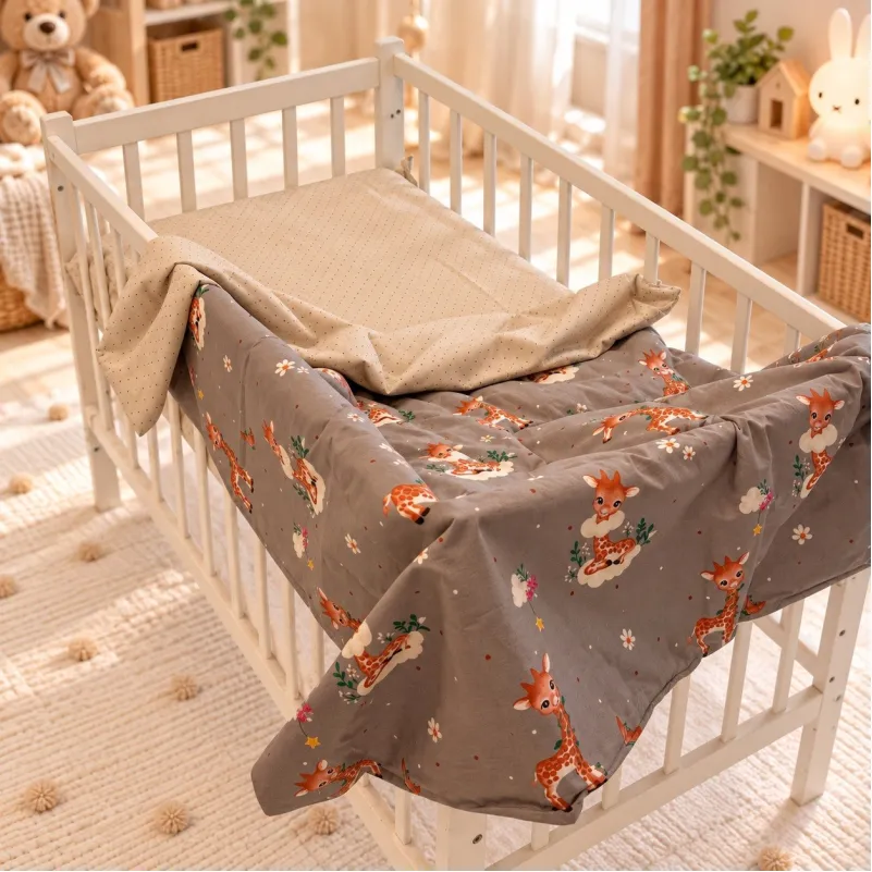 Комплект постельного белья Поплин BABY Poplin Line Kids 02 Giraffe Фото - 6