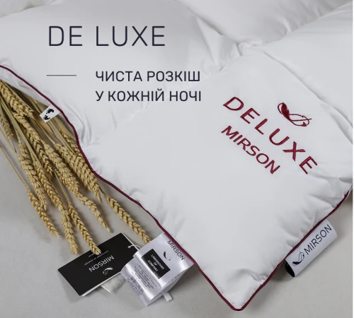 Ковдра пухова касетна DeLuxе №030 100% пух Deluxe class батист - 2