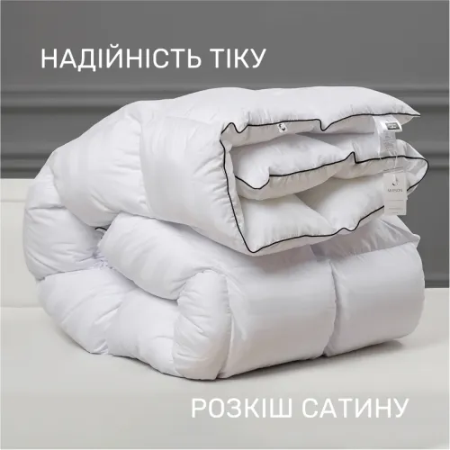 Ковдра пухова касетна Royal №036 100% пух Premium class тик+сатин - 3