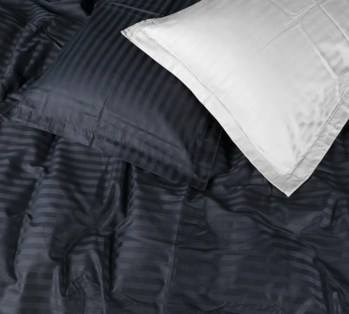 Постельное белье Satin Stripe 30-0021 + 30-0001 Atanelly