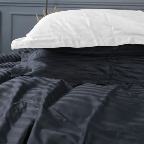 Наволочка Satin Stripe 30-0021 + 30-0001 Atanelly