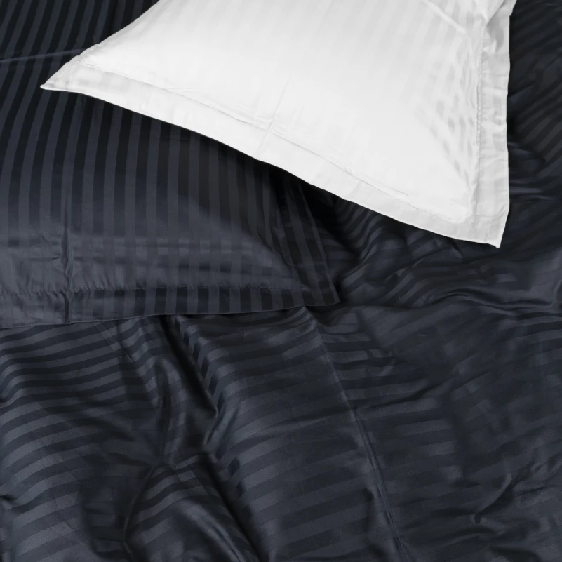 Постільна білизна Satin Stripe 30-0021 + 30-0001 Atanelly - 2