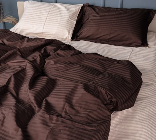 Постільна білизна Satin Stripe 30-0006 + 30-0004 Baylee - 2