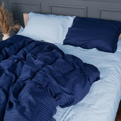 Пододеяльник Satin Stripe 30-0021 + 30-0015 Edaliz