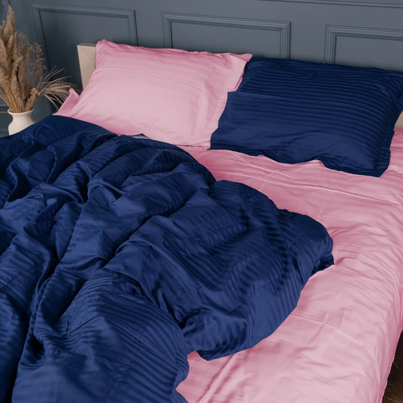 Постельное белье Satin Stripe 30-0020 + 30-0007 Edarin - 5