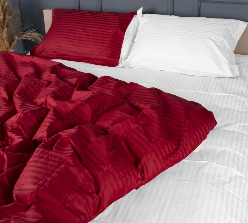 Підковдра Satin Stripe 30-0018 + 30-0001 Feinarina