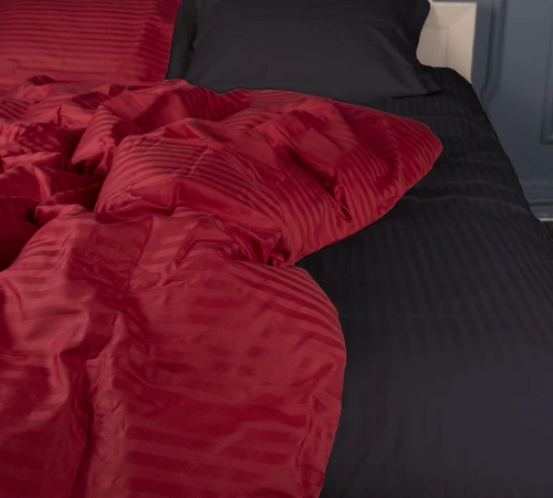 Підковдра Satin Stripe 30-0018 + 30-0021 Ferit - 2