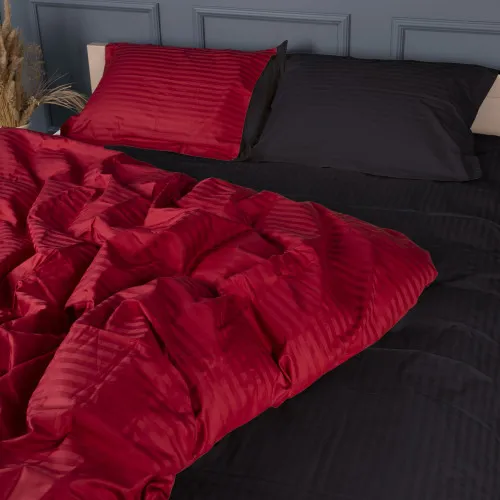 Постельное белье Satin Stripe 30-0018 + 30-0021 Ferit - 2