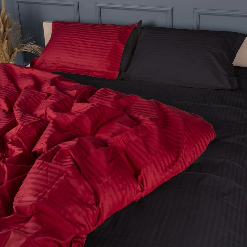 Постільна білизна Satin Stripe 30-0018 + 30-0021 Ferit - 1