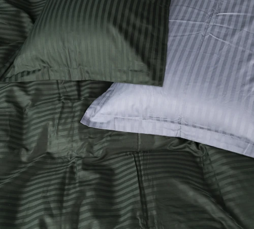 Постільна білизна Satin Stripe 30-0017 + 30-0012 Galatee