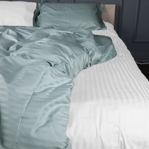 Постільна білизна Satin Stripe 30-0015 + 30-0001 Galiena - 3