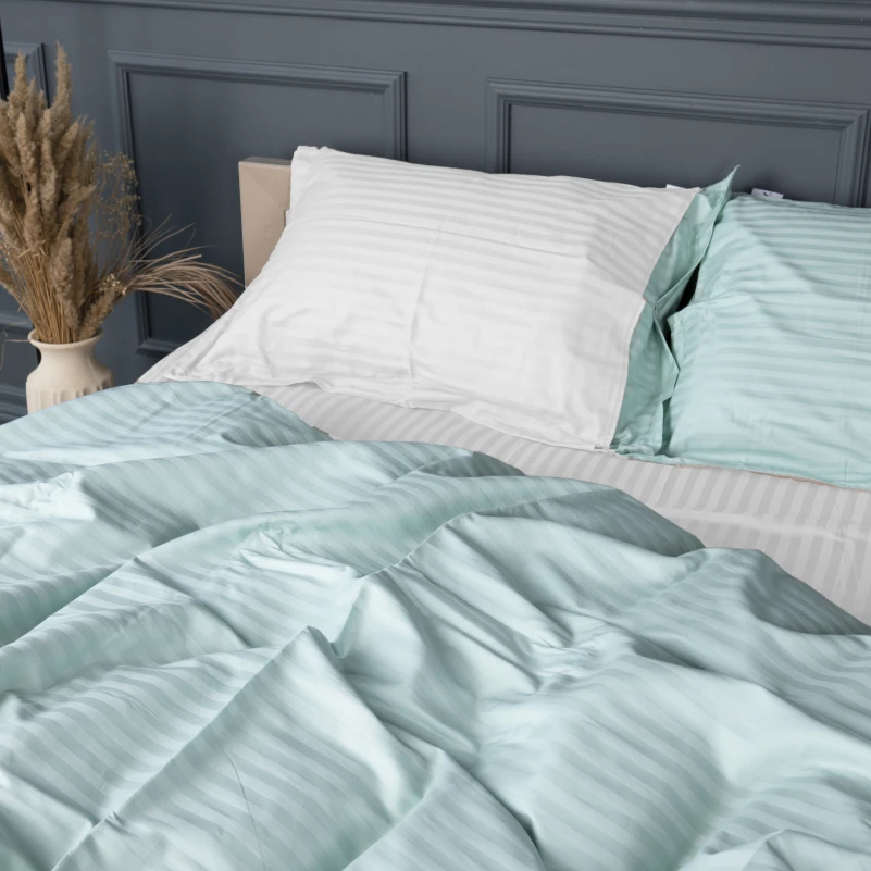 Постельное белье Satin Stripe 30-0013 + 30-0001 Gilberta - 2