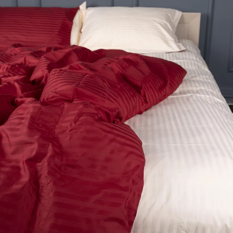 Пододеяльник Satin Stripe 30-0018 + 30-0004 Jenadi - 3