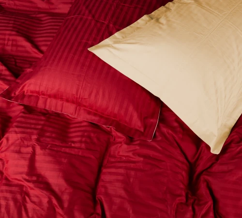 Постельное белье Satin Stripe 30-0018 + 30-0002 Karimi