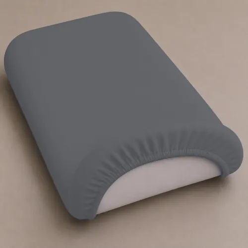 Комплект постельного белья в коляску 60*80 16-5703 Light Gray - 4