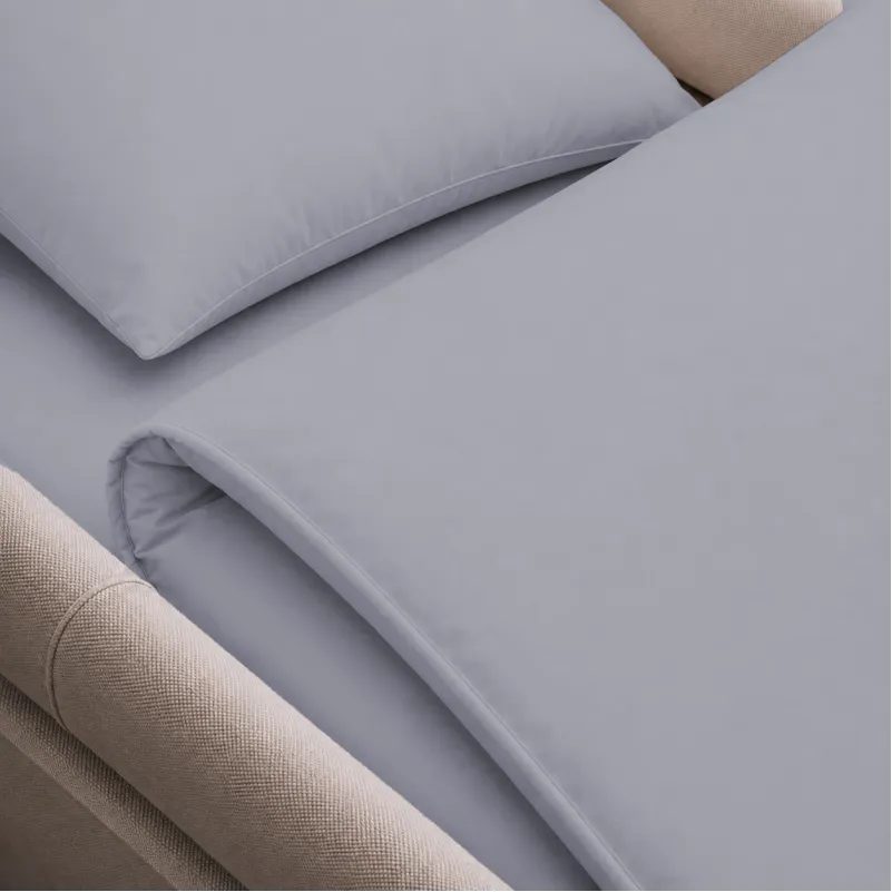 Комплект постельного белья в коляску 60*80 Poplin Line "054 Light Gray" - 3