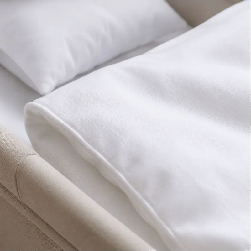 Комплект постельного белья в коляску 60*80 Satin Light Pro 10-001 Snow White - 2