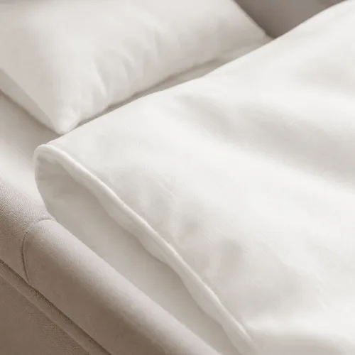 Комплект постельного белья в коляску 60*80 Satin Premium 0001 Moko White - 3