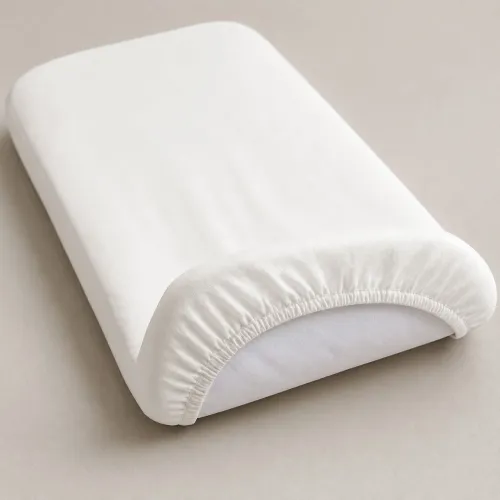 Комплект постельного белья в коляску 60*80 Satin Premium 0001 Moko White - 4