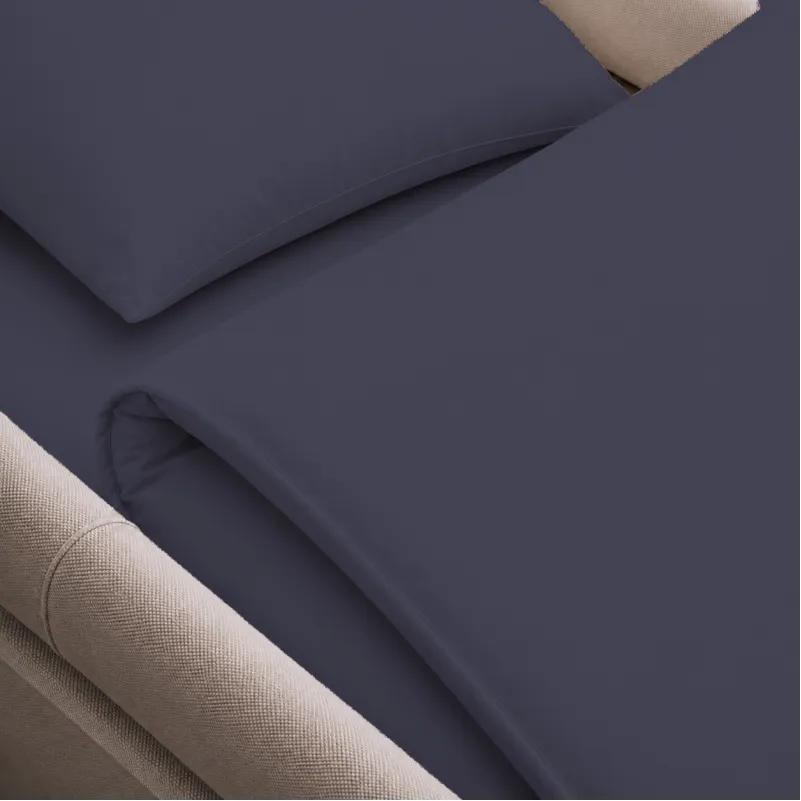 Комплект постельного белья в коляску 60*80 Satin Premium 0240 Iron grey - 3