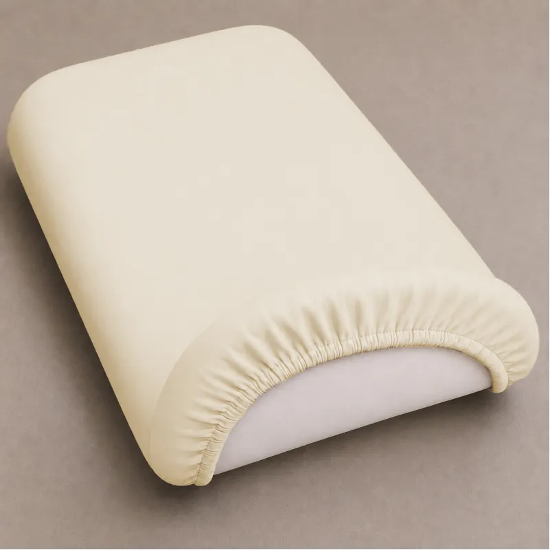 Комплект постельного белья в коляску 60*80 Satin Premium 0840 Ivory - 3