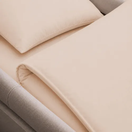 Комплект постельного белья в коляску 60*80 Satin Premium 0841 Powder - 4