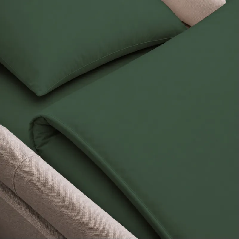 Комплект постельного белья в коляску  60*80 Satin Premium 0844 Green Olive - 3