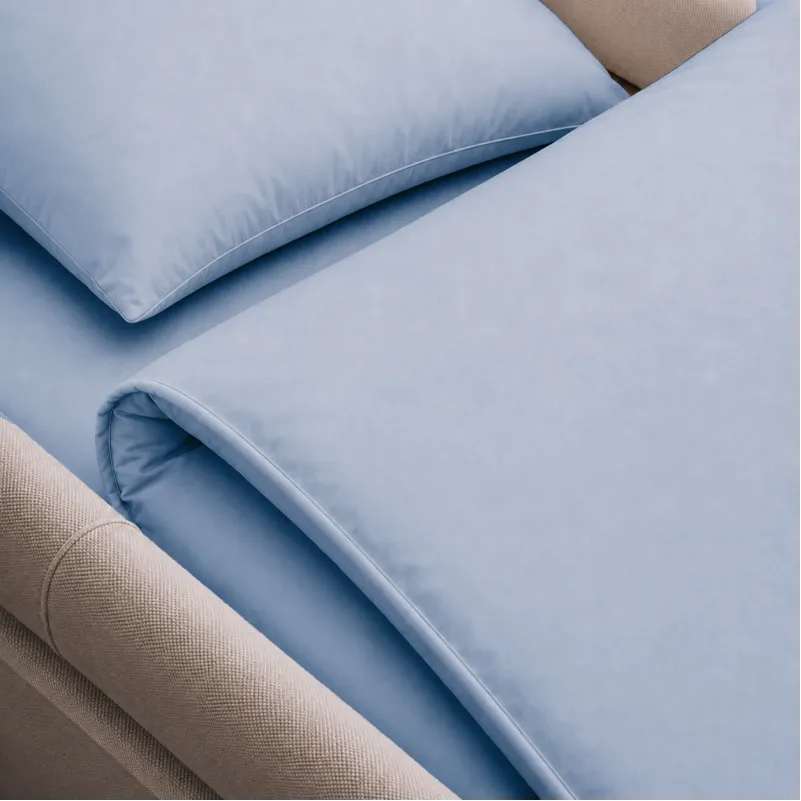 Комплект постельного белья в коляску 60*80 Satin Premium 0845 Blue Wave - 3