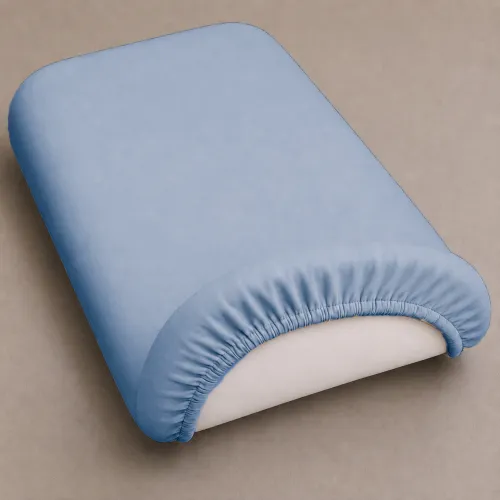 Комплект постельного белья в коляску 60*80 Satin Premium 0845 Blue Wave - 3