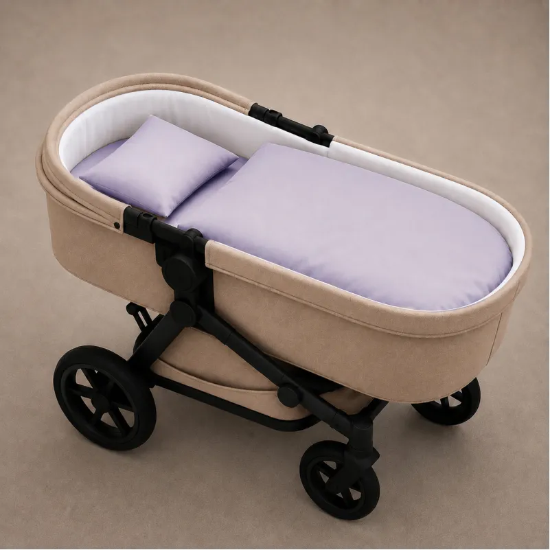 Комплект постельного белья в коляску 60*80 Satin Premium 3820 Calypso