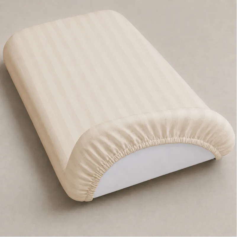 Комплект постельного белья в коляску 60*80 Ranforce Elite 17-0604 Stripe Yellow - 3