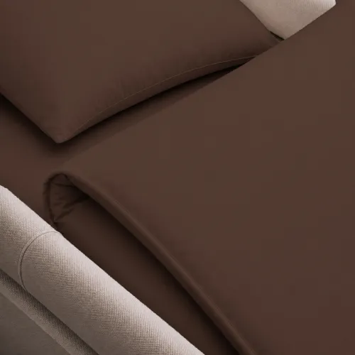 Комплект постельного белья в коляску 60*80 Фланель 003 Brown - 4