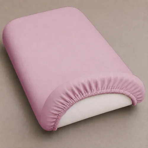 Комплект постельного белья в коляску 60*80 Фланель 008 Pink - 3