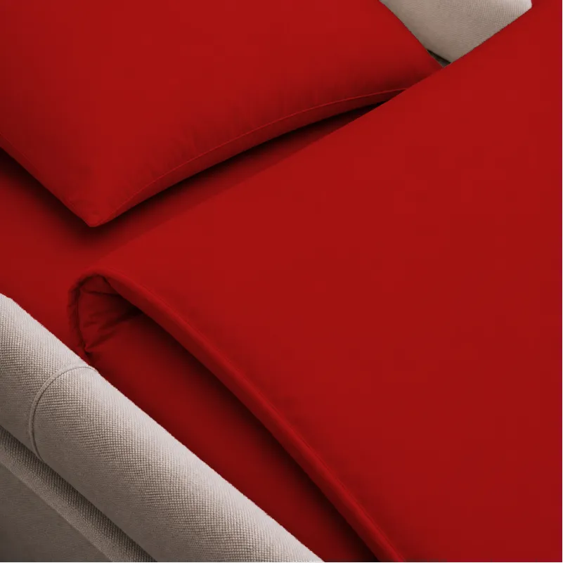 Комплект постельного белья в коляску 60*80 Фланель 009 Red - 3