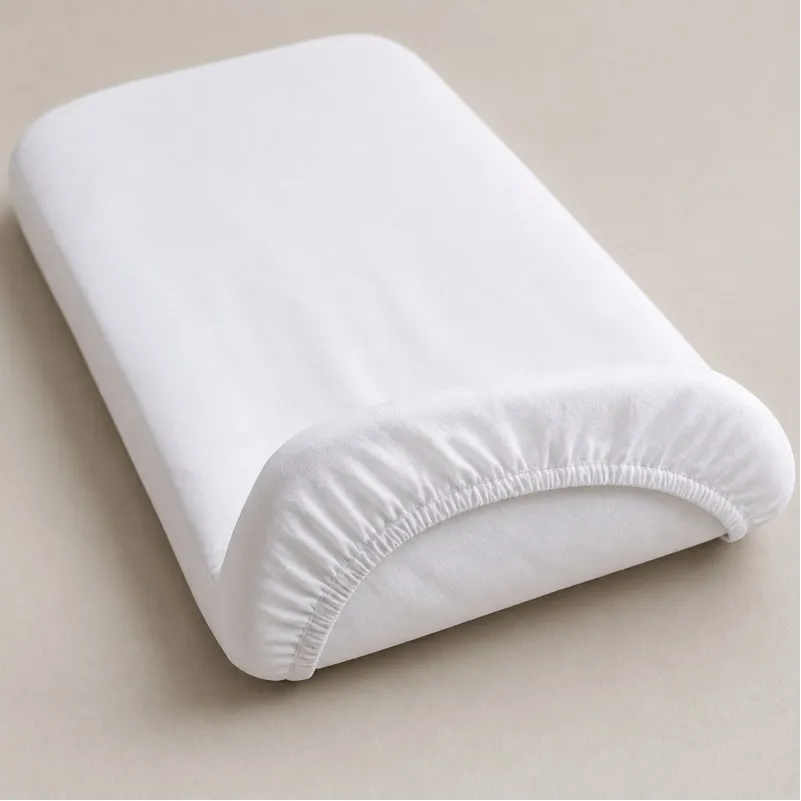 Комплект постельного белья в кроватку 90*110 Satin Premium 00-0000 Show White - 2