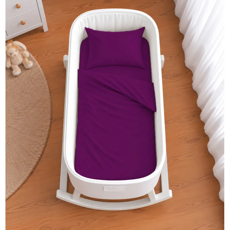 Комплект постельного белья в кроватку 90*110 Satin Premium 3220 Oriana - 1