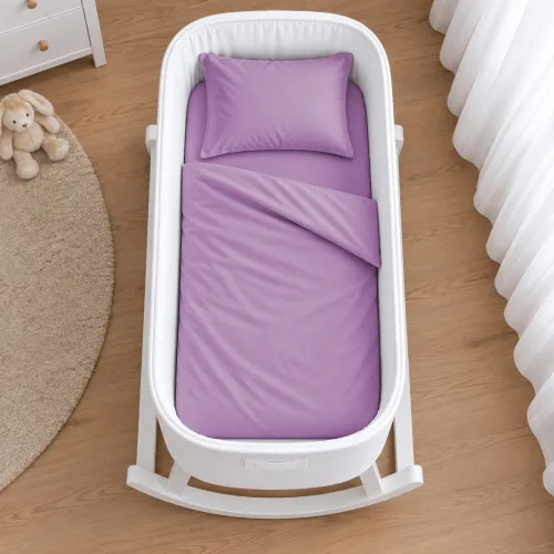 Комплект постельного белья в кроватку 90*110 Satin Premium 3820 Calypso - 2