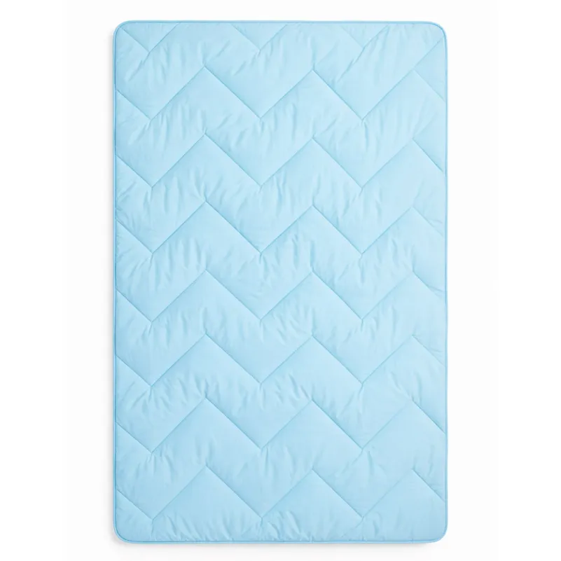 Ковдра вовняна №1501 Woolen Blue бязь зима - 1