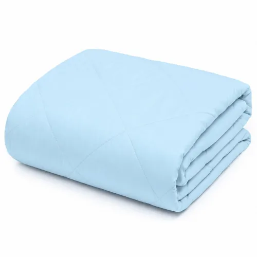 Ковдра вовняна №1505 Wool Serenity Blue бязь Всесезонна - 2