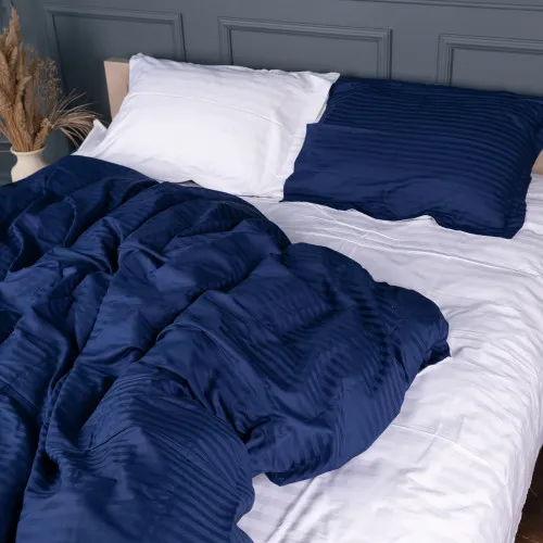 Пододеяльник Satin Stripe 30-0020 + 30-0001 Naskirin