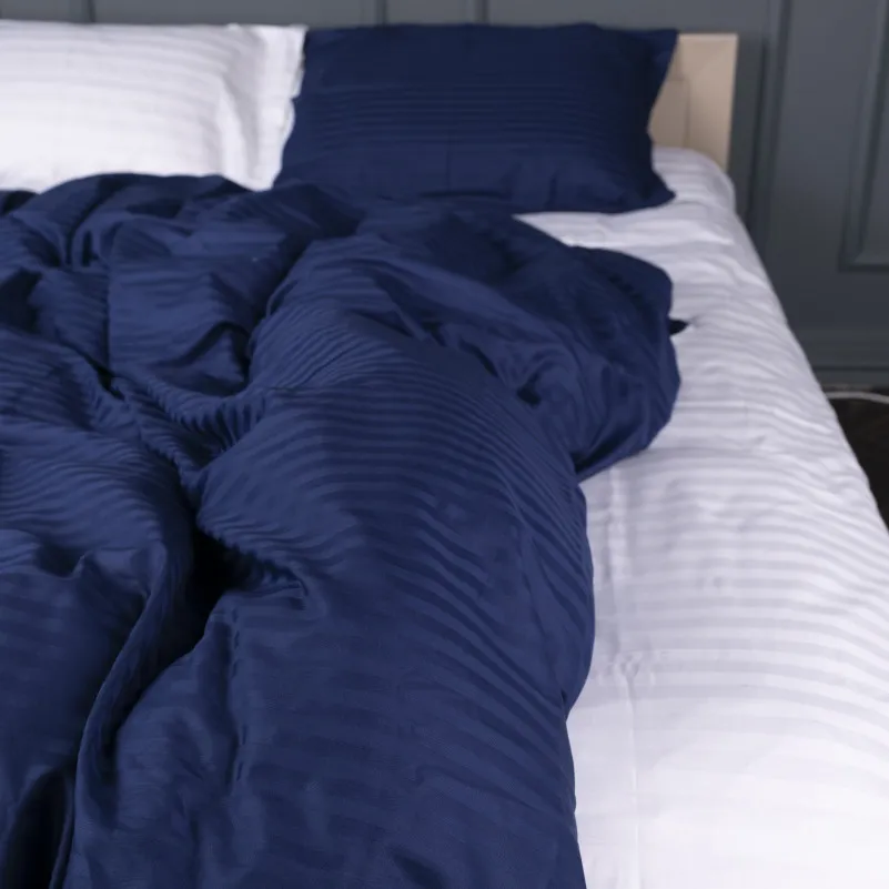 Пододеяльник Satin Stripe 30-0020 + 30-0001 Naskirin - 1