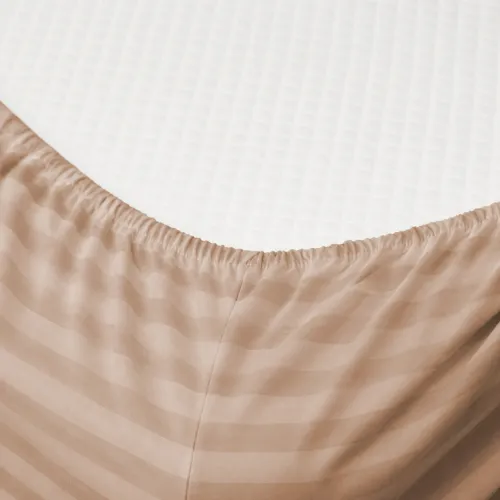 Простирадло на гумці Cotton Twill 55-0003 Rocco - висота 25 см (дитячі 10 см) - 2