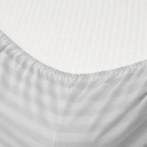 Простирадло на гумці Cotton Twill 55-0001 Romina - висота 25 см (дитячі 10 см) - 2