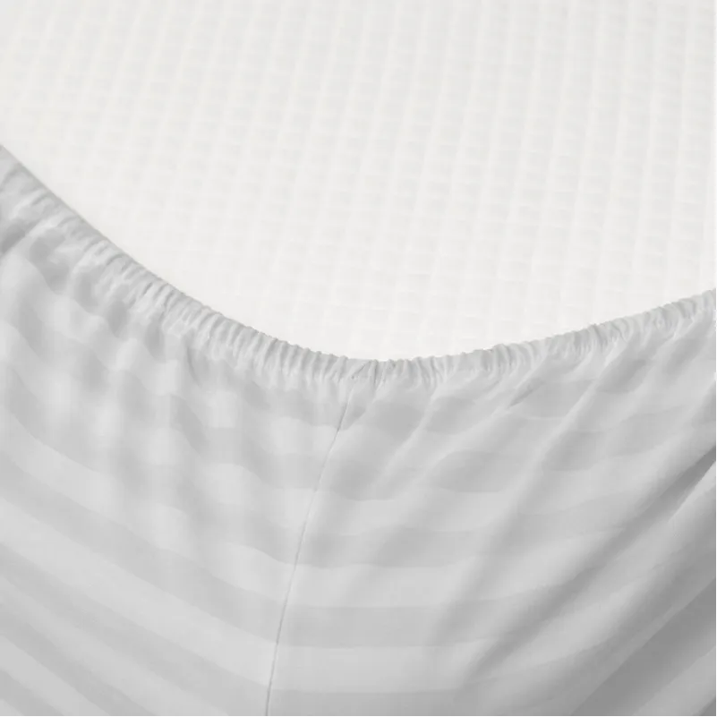 Простирадло на гумці Cotton Twill 55-0001 Romina - висота 25 см (дитячі 10 см) - 1