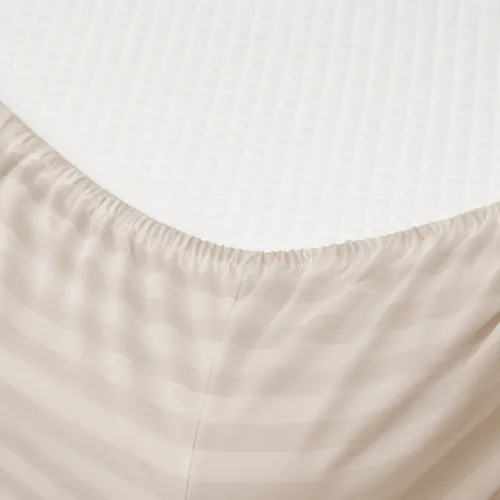 Простирадло на гумці Cotton Twill 55-0004 Santina - висота 25 см (дитячі 10 см) - 2
