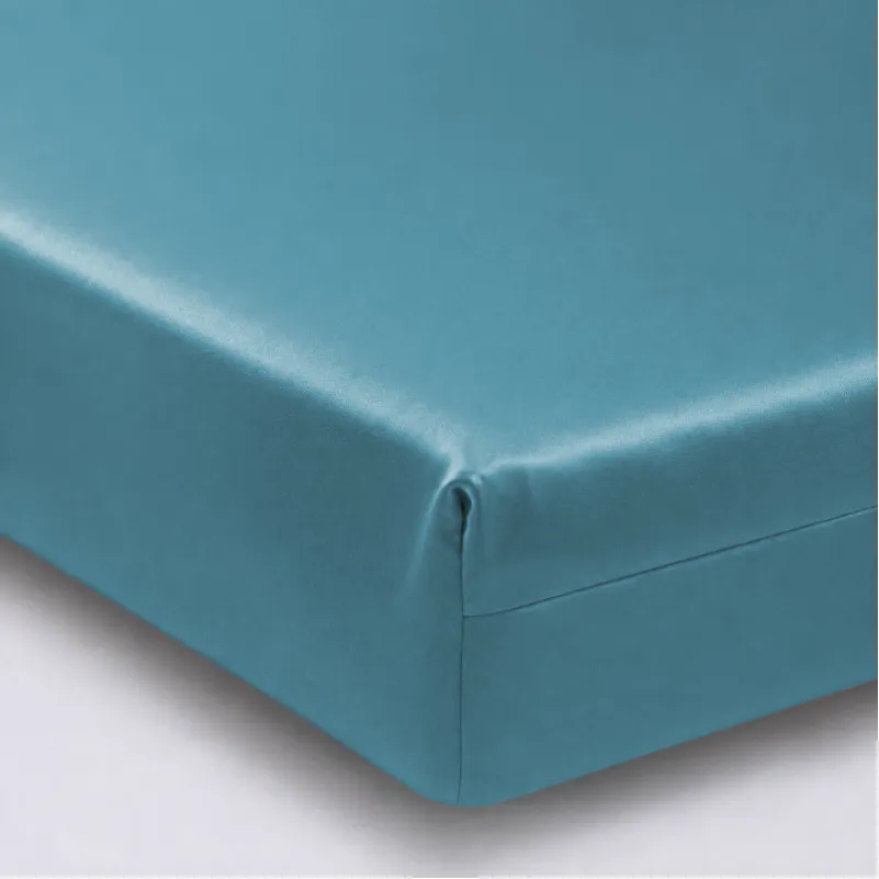 Простирадло на гумці Satin Light Pro 10-008 Blue - висота 25 см (дитячі10 см)